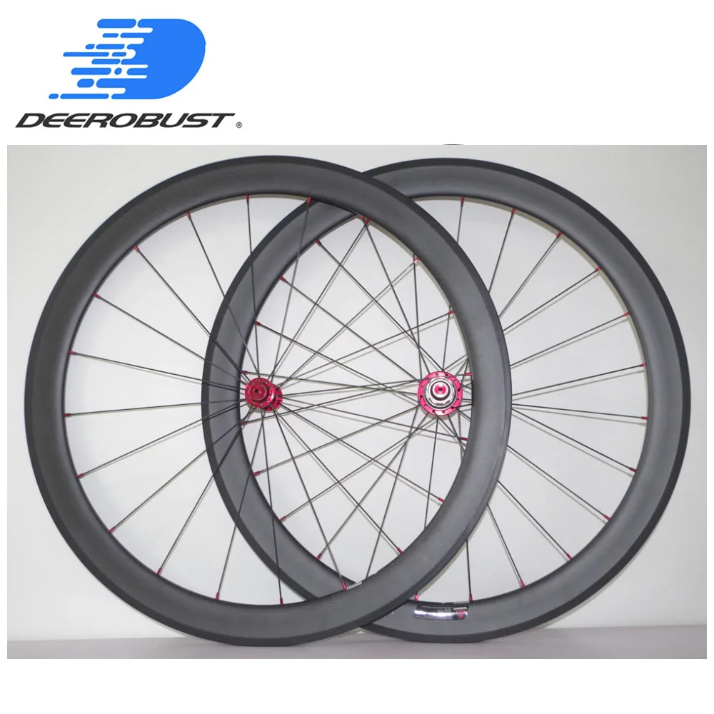

1358g Tubeless Ready Super Light 700c 50mm x 23mm Clincher Carbon Road Bike Wheel set Bicycle Wheels Powerway R23 hubs 3k Matte