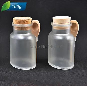 

2017 new, 10pcs, 100g ABS oval bath salts bottle, cosmetic plastic cosmetic bottles, refillable bottle, cosmetic packaging