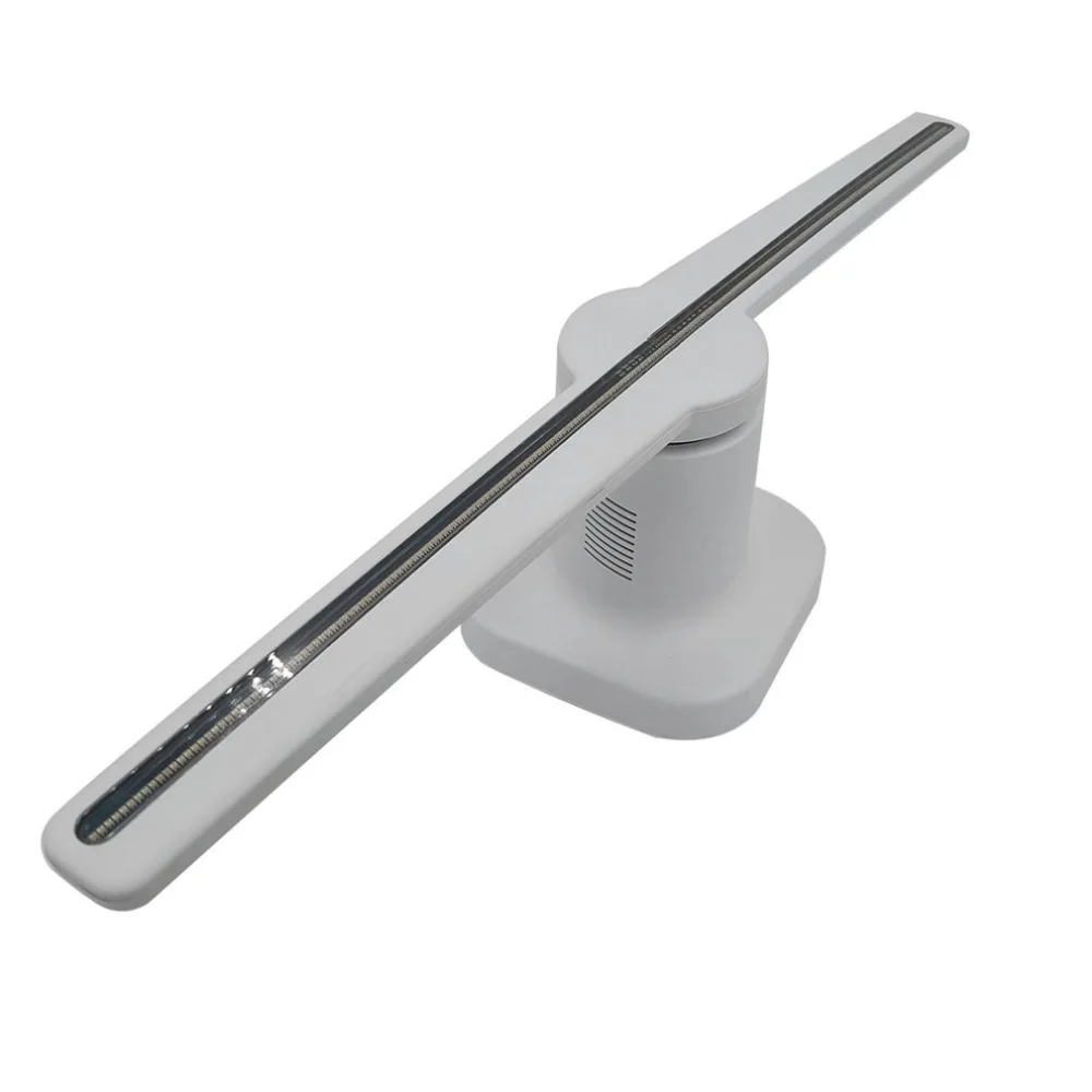 ICOCO LED WIFI Holographic Projector Portable Hologram Player 3D Holographic Dispaly Fan Unique Hologram Projector Black/White ICOCO LED WIFI Holographic Projector Portable Hologram Player 3D Holographic Dispaly Fan Unique Hologram Projector Black/White