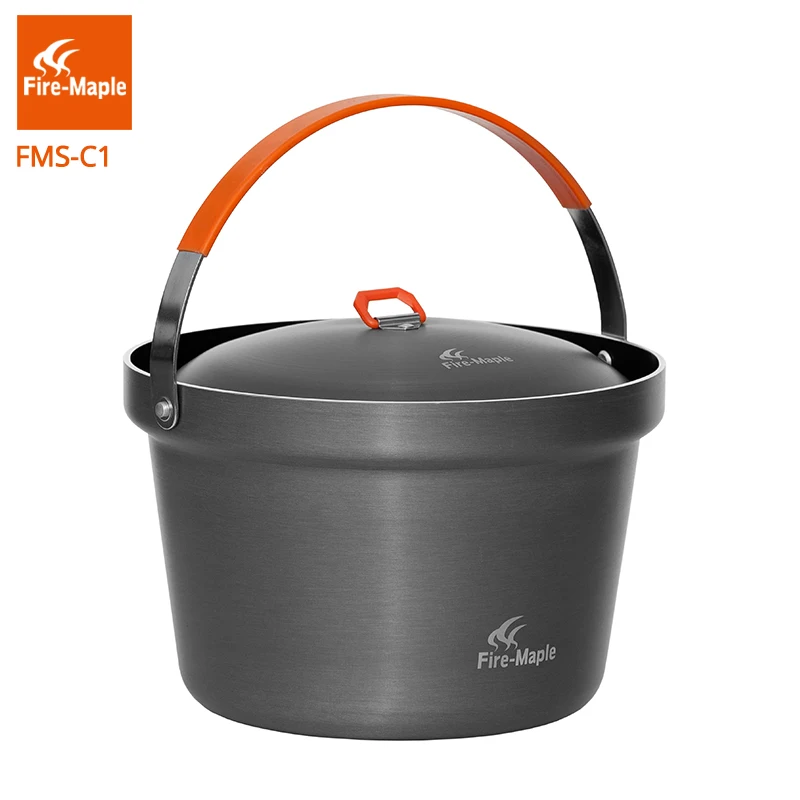 

Fire-Maple Feast Rice cook 3L Portable Pot Outdoor Camping Cooking Picnic Cookware Fire 1140g FMC-C1