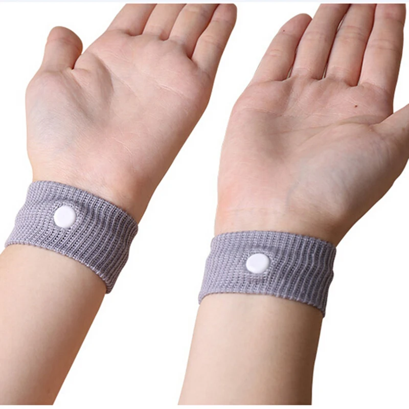 

1pc Anti Nausea Wristbands Car Anti Nausea Sickness Reusable Motion Sea Sick Travel Wrist Bands