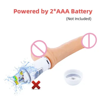 Erotic Spray Water Dildos For Women Simulation Artificial Penis Vibration Ejaculation Realistic Dildo Sex Toys Female Masturbate 5