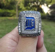 Alta calidad 2006 los tigres de Detroit liga americana de béisbol campeonato anillo sólido anillo de bodas envío gratis