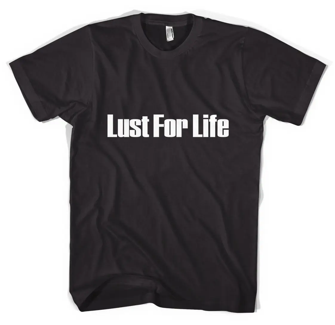 Футболка унисекс с надписью Lust For Life Iggy Pop The Stooges новые футболки всех размеров