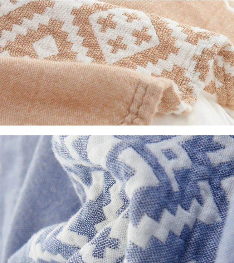 Simanfei одеяло s постельные принадлежности сверхтонкое мягкое теплое хлопковое шестислойное Двухслойное стеганое одеяло для дивана и кровати плед пледы полотенце одеяло