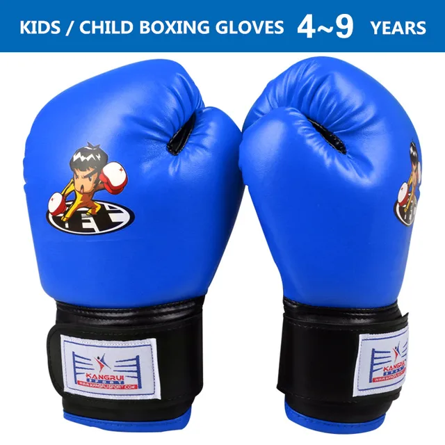 Boxing Gloves Kids Junior Youth Sparring Training Mitts MMA Muay Thai