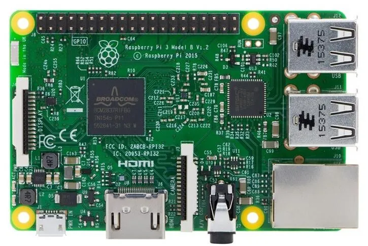 3 в 1 Raspberry PI 3 Model B+ 1 черный корпус ABS+ 3 радиаторов, Ras PI3 B, PI 3B с WiFi и Bluetooth