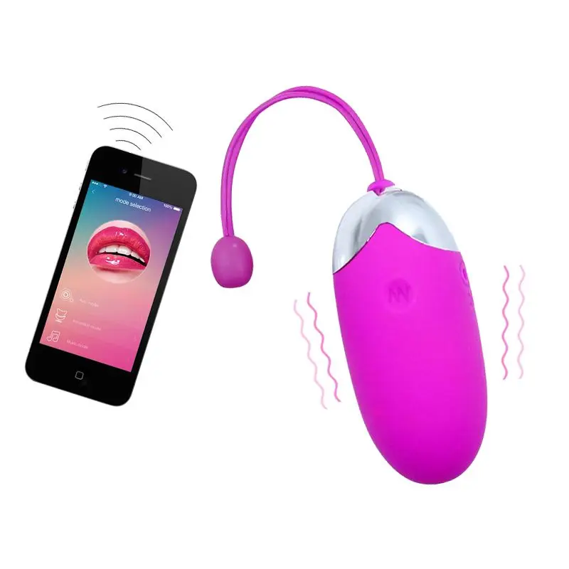 Wireless Silicone Rechargeable Bullet Egg Vibe Vibrator Sex Toys For