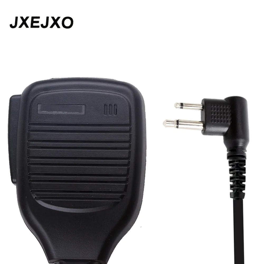 New 2Pin Handheld PTT Speaker Microphone For Motorola For GP68 CP180 GP88 GP300 2000CT150P040Pro1150 HYT Radio (5)