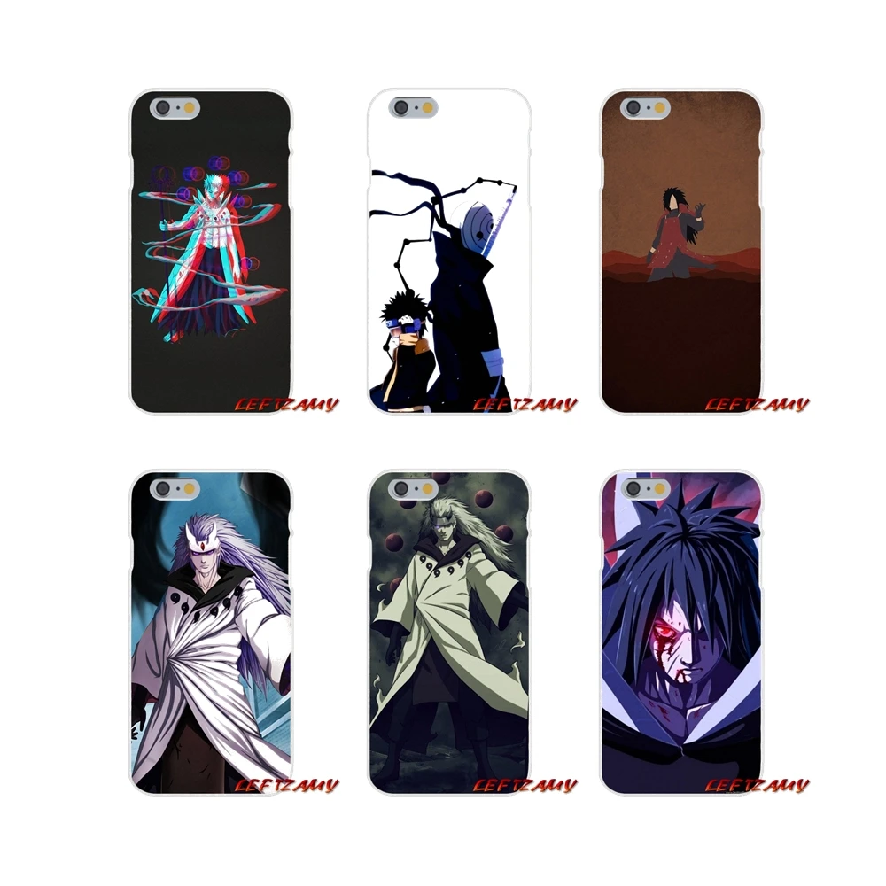 Для Samsung Galaxy S3 S4 S5 MINI S6 S7 edge S8 S9 Plus Note 2 3 4 5 8 naruto Uchiha Madara Obito аксессуары чехлы для