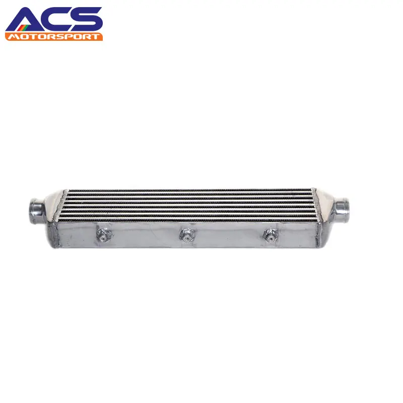 

ACS-Core Size 22x5.5x2.5 Inch Universal Bar And Plate Aluminum Air To Air Intercooler 2.25Inch Inlet/Outlet