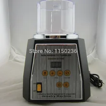 KT130 ротационный барабан мини-магнитный тумблер, ювелирные изделия, золотистый, серебристый, цвета алмаза для чистки и полировки полировальный гравировальный отделочная машина
