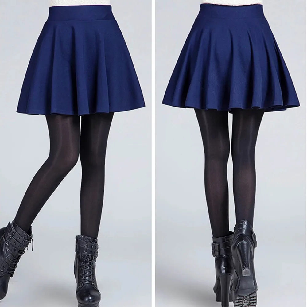 Sexy Mini Stretch High Waist Cotton Short Skirt for Shemale ...