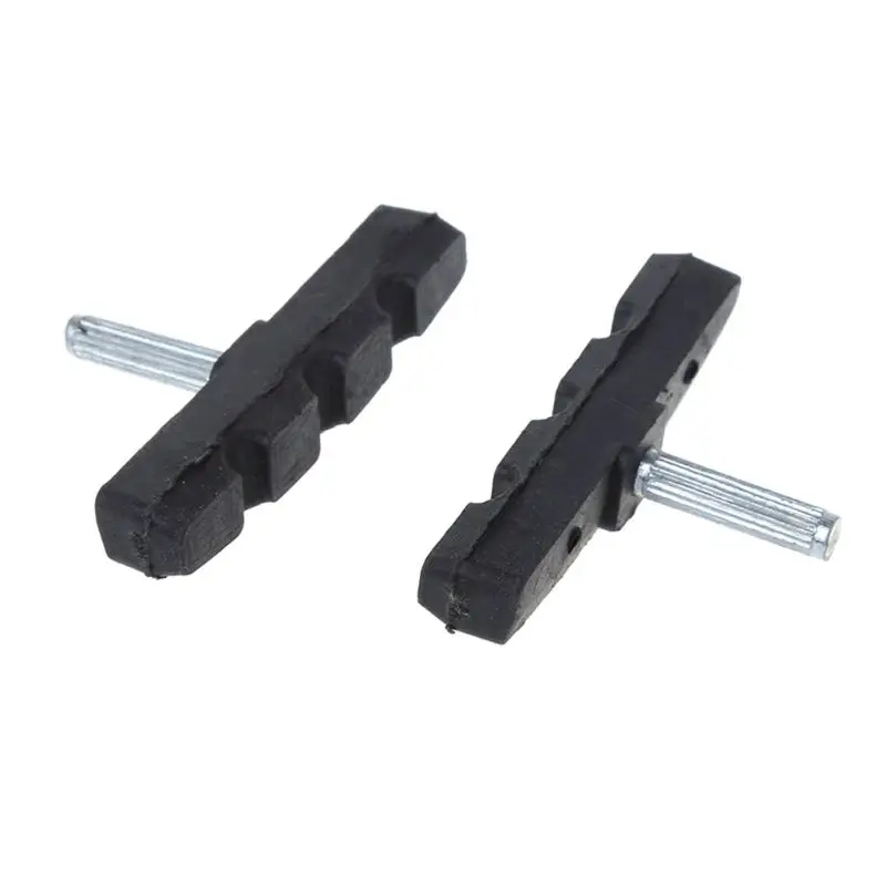 2pcs Brake Pads MTB Brake System Rubber V Brake Mountain Bike Bicycle Cycling Safety Universal Pad Blocks Accessories 2pcs Brake Pads MTB Brake System Rubber V Brake Mountain Bike Bicycle Cycling Safety Universal Pad Blocks Accessories