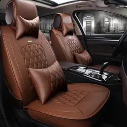 Geeaok высокий класс кожаный чехол автокресла для Volkswagen VW Passat поло Гольф TIGUAN JETTA BMW авто аксессуары Тюнинг автомобилей