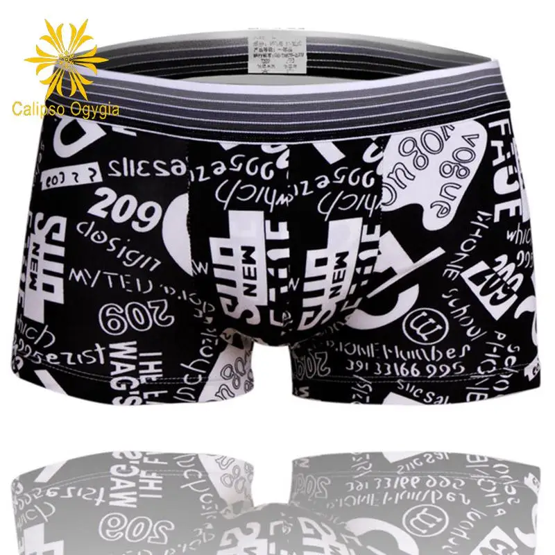 5pcs/lot New Sexy Men's Boxer Underwear Fashion Soft Underwear Boxers Man Short Bulge Pouch Underpants CONNK-001 2