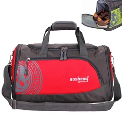 2024 Hot Nylon Outdoor Sports Gym Bag Professional Men Women Fitness Travel Handbag Hot Training Female Yoga Duffel Shoulder Bag