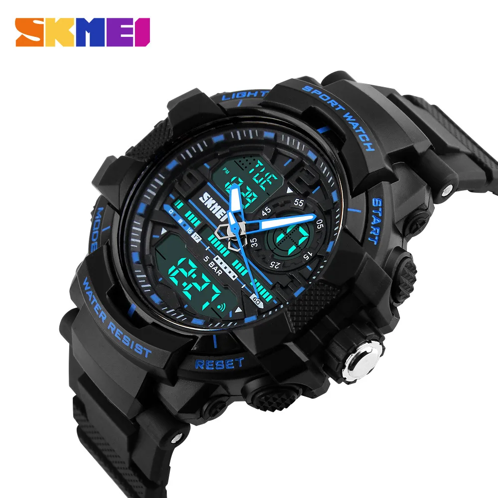 Prix pour 2016 De Mode En Plein Air Sport Montres Homme Électronique Numérique Analogique Silicone Montre Étanche Montre-Bracelet Pour Hommes SKMEI 1164 Prix pour 2016 De Mode En Plein Air Sport Montres Homme Électronique Numérique Analogique Silicone Montre Étanche Montre-Bracelet Pour Hommes SKMEI 1164