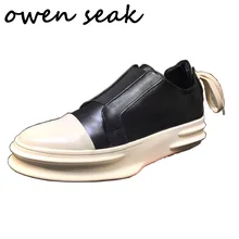 Новинка года; женские повседневные туфли; роскошные кроссовки из натуральной кожи на шнуровке; весенние базовые брендовые черные туфли на плоской подошве