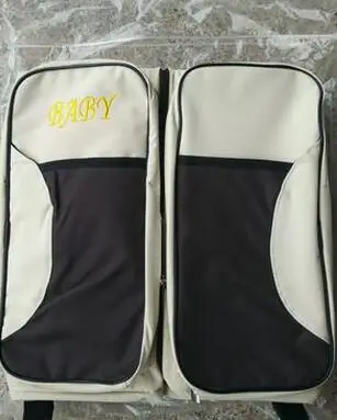 OZCOWBABY Bandejas para el manillar Multifuncion Bolsa de momia impermeable Bolsa de transporte para beb/és Multicolor (B)