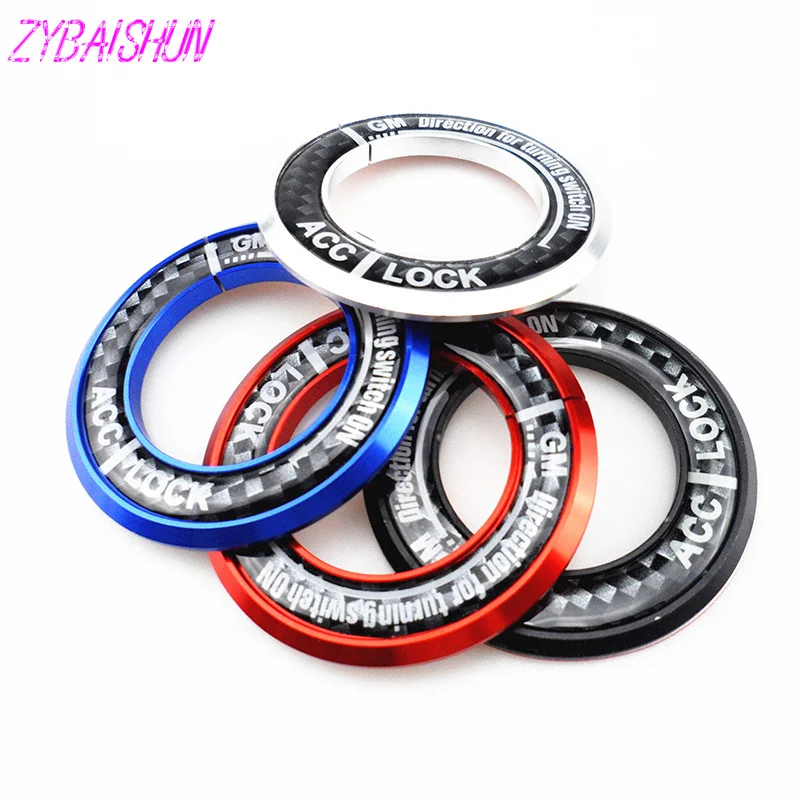 

ZYBAISHUN Ignition Switch Car Stickers Decoration Key Circle Hole Protection for Buick