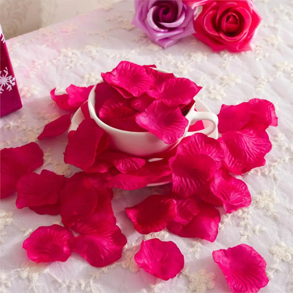 wholesale 500packs Various Colors Silk Flower Rose Petals ...