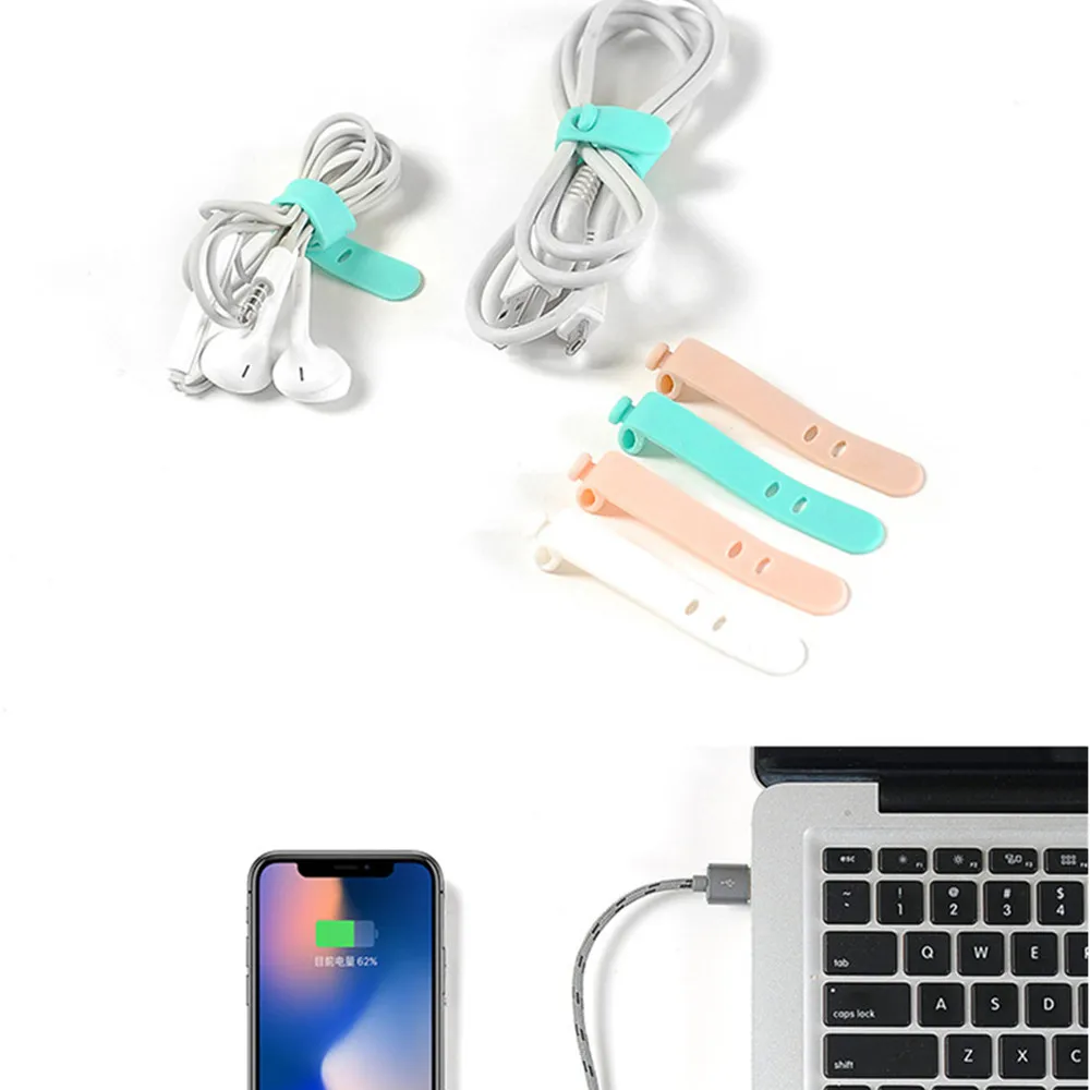 

4pcs/pack Data Line Protection Case Coil Protective Cover For Charging Cable Phone Charging Case Headphone Storage Gifts