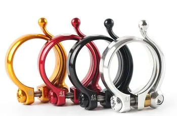 

Litepro superlight quick release seatpost clamp alloy frame seatpost clamp 41mm seat tube clip for BYA412 P8 SP8