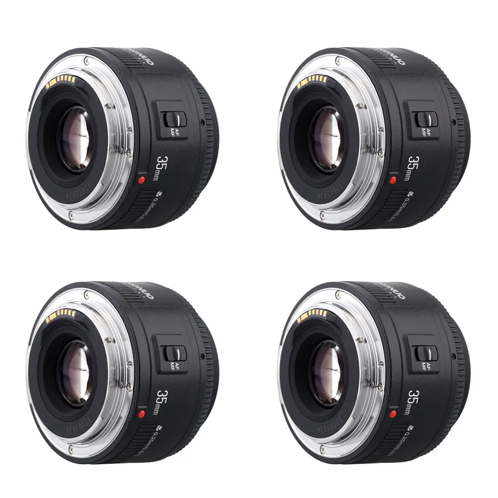 35mm Lens Yongnuo YN35mm F2.0 Wide Angle Fixed/Prime Auto Focus for Canon 600d 60d 5DII 5D 500D 400D 650D 600D 450D