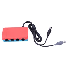 4 порта для Nin-tendo Switch W-ii U Pc 3 в 1 игровой адаптер-квадратный контроллер с режимом Tur-bo и Ho-me