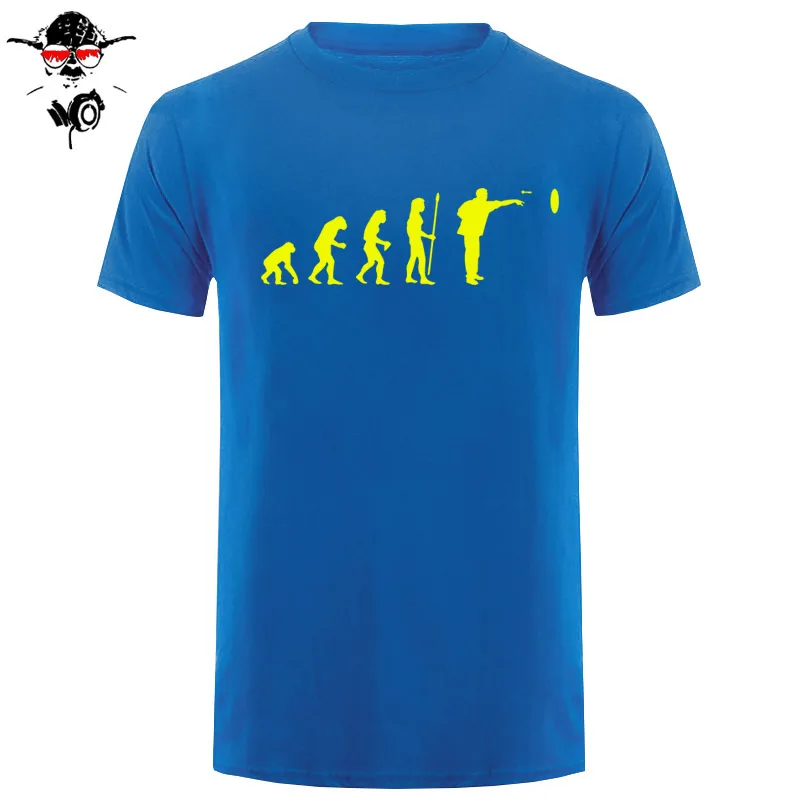Модная мужская футболка с короткими рукавами из хлопка, забавная футболка с дартс, топы, футболка, мужская одежда - Цвет: 10
