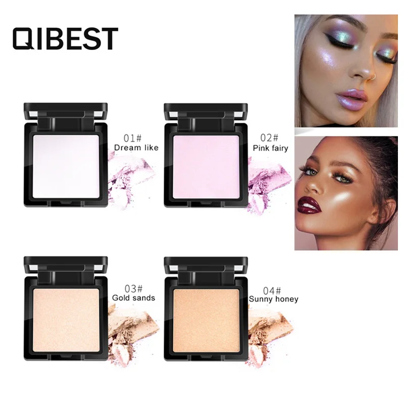 

Glow Highlighter Powder Palette Body Glitter Shimmer Bronzer Face Festival Makeup iluminador Cream Highlighter Makeup Cosmetic