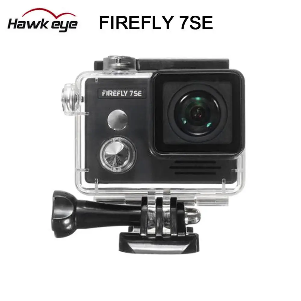 

Hawkeye Firefly 7SE 170 Degree WiFi + BT 3.0 Voice Control FPV Action Camera Upgrade of 7S Camera