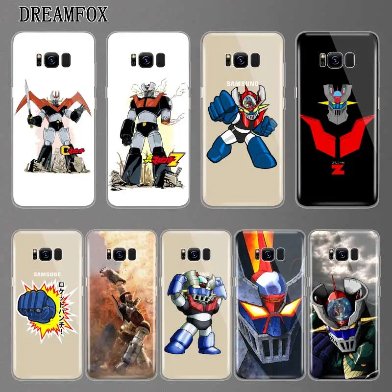 N140 Mazinger Z Soft TPU Silicone Cover For Samsung Galaxy A3 A5 A6 A7 A8 A9 M10 M20 S10 S10E Lite Plus 2017 2018 Case |