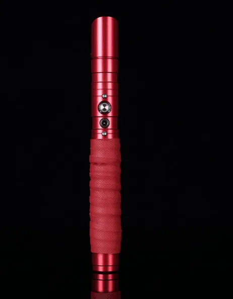 Металлический световой меч Yanqing для светового меча, RGB led, Y2, продается только рукоять - Цвет: redhilt RGBLED