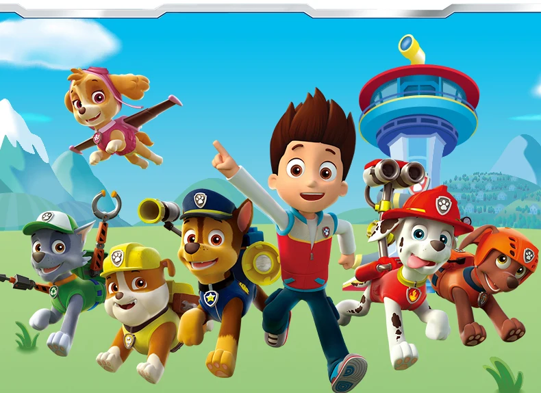 Подлинный Paw Patrol спасательный Эверест marshall Щенячий патруль игровой набор экшн-фигурка трекер chase Patrulla Canina Juguete детская игрушка