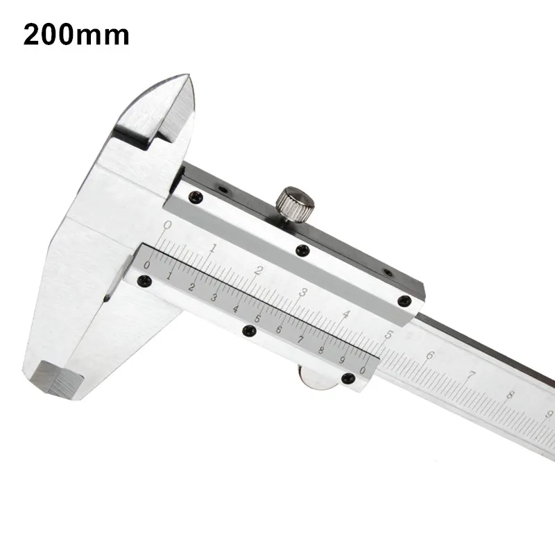 Industrial grade 0 200mm vernier caliper inside diameter outside