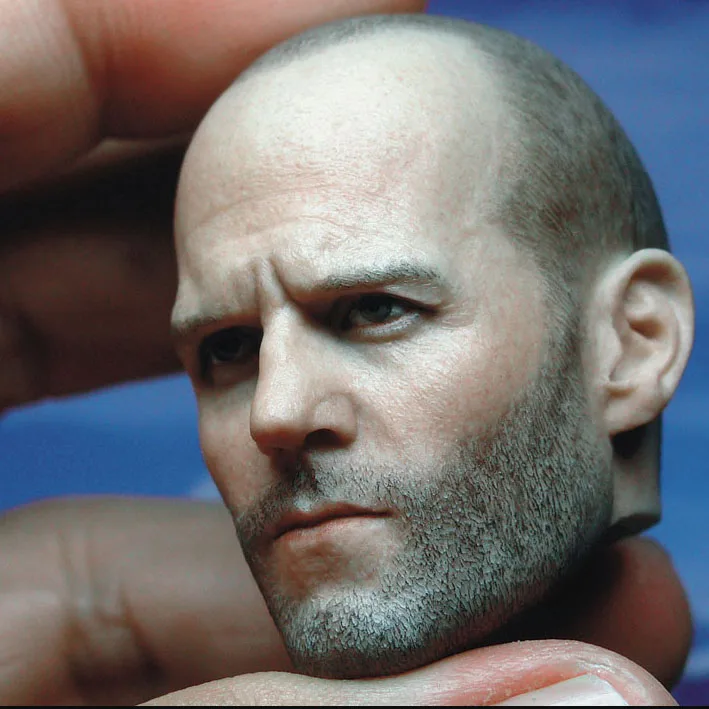 

Mnotht Head Sculpt BELET BT012 Head2.0 1/6 Jason statham HEADPLAY Death squads Tough guy Head