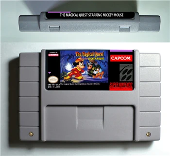 

The Magical Quest starring Mickey Mouse - Action Game Cartridge US Version