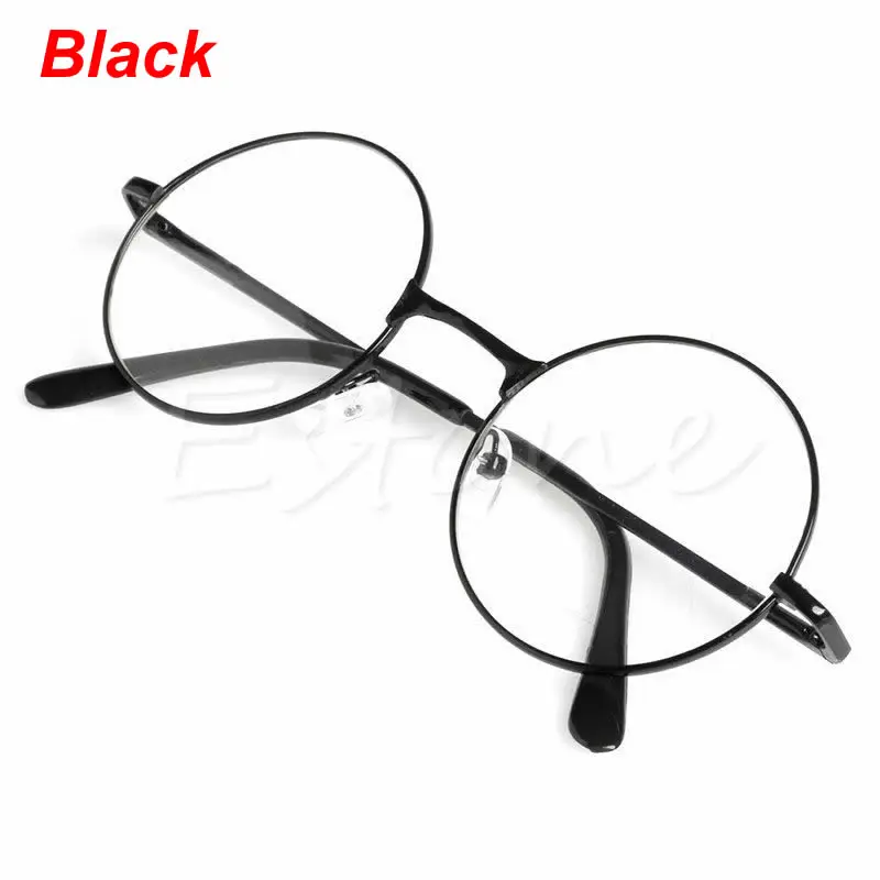 

Unisex Retro Round Presbyopic Reading Glasses Metal Frame Personality Eyeglass