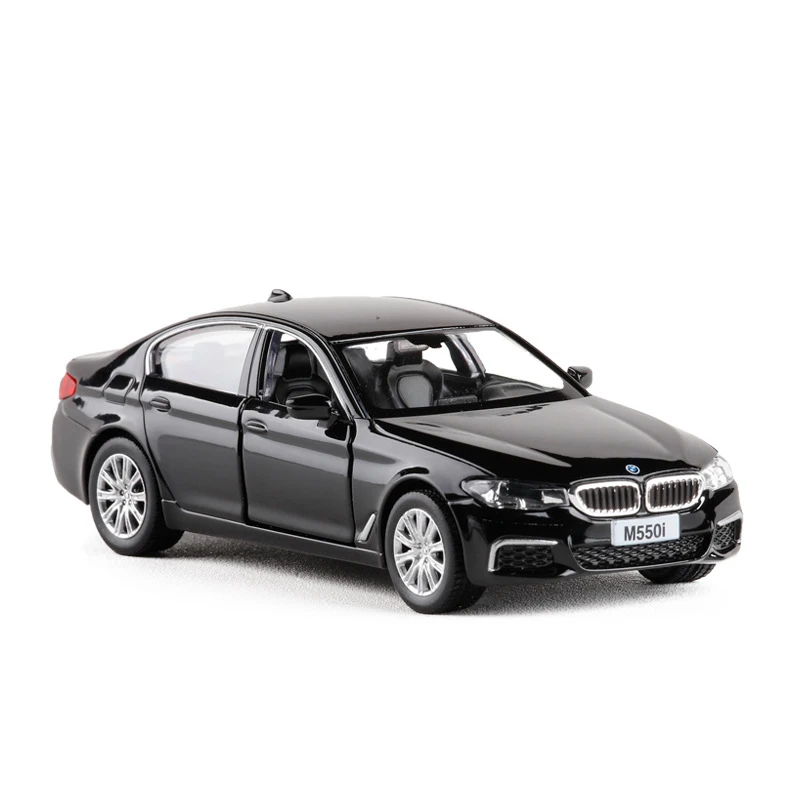 

High Simulation RMZ City 1:36 Diecasts Model Toy Car Metal BMWm550I Classical Alloy Bus Model Excellent Toys For Children Gifts