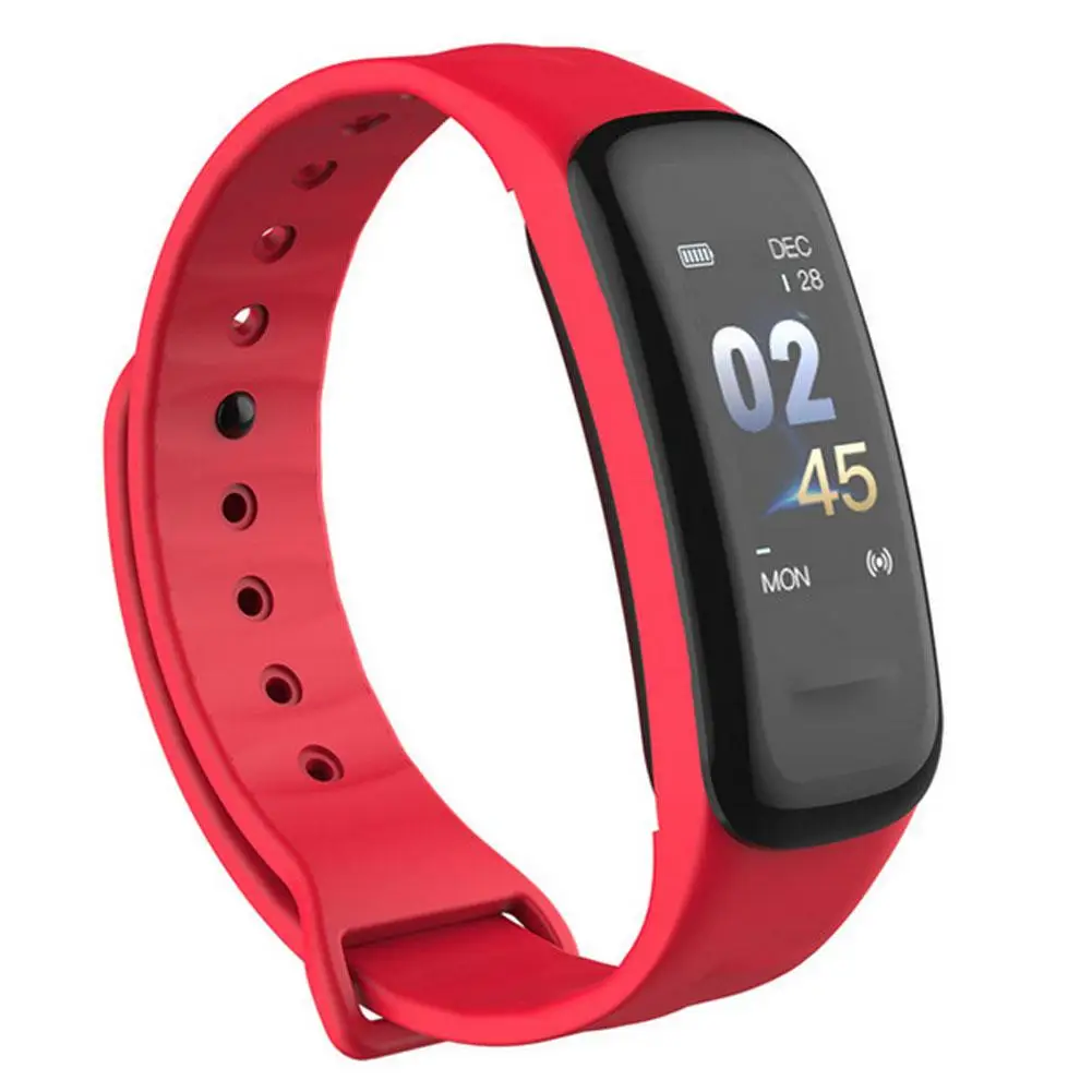 

C1Plus Sport Smart Bracelet Heart Rate Sleep Monitor Waterproof Fitness Tracker 2018NEW