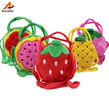 Cartoon enfants Enfants Lucency Gelée Sacs Bébé Filles Fruit Mignon De Bonbons Couleur Messenger Sacs À Main Princesse Épaule Sac Nouvelle Tendance 30