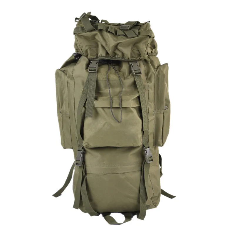 

65L Large Capacity Outdoor Military Backpack Rucksack Sport Camping Climbing Hiking Trekking Bag Waterproof Oxford Backpack