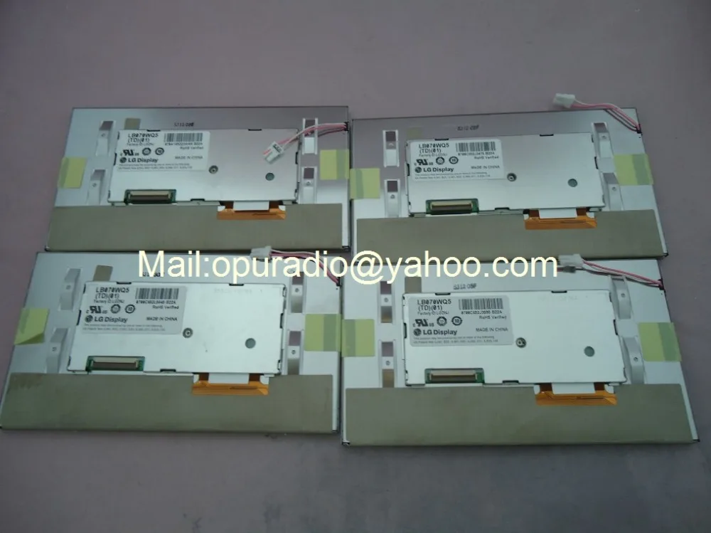 100% новый 7 дюймовый экран LB070WQ5 TD01 LB070WQ5(TD)(01) для Opel Vauxhall автомобильный dvd навигатор