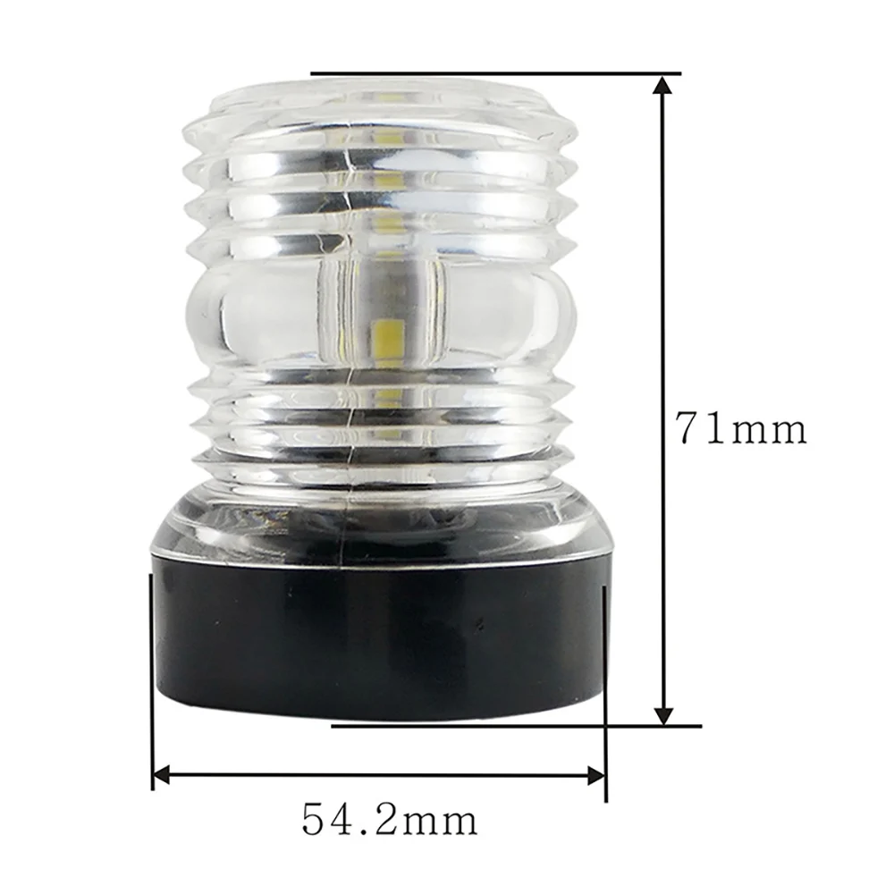 

Splashproof 360° White LED 12V Boat Light Marine Yacht Navigation Anchor Existing Anchor Vessel Lights