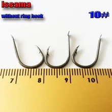 2017hot Рыбалка Iseama Крючки Размер 10# количество 1000 шт./лот сильные Крючки очень острый крючок высокое качество