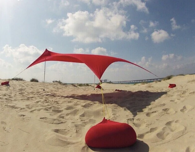 Us 950 Free Shiping Hot Sale Lycra Fabric Sun Shade Shelter Tent Stretch Tent Beach Tent In Tents From Sports Entertainment On Aliexpresscom