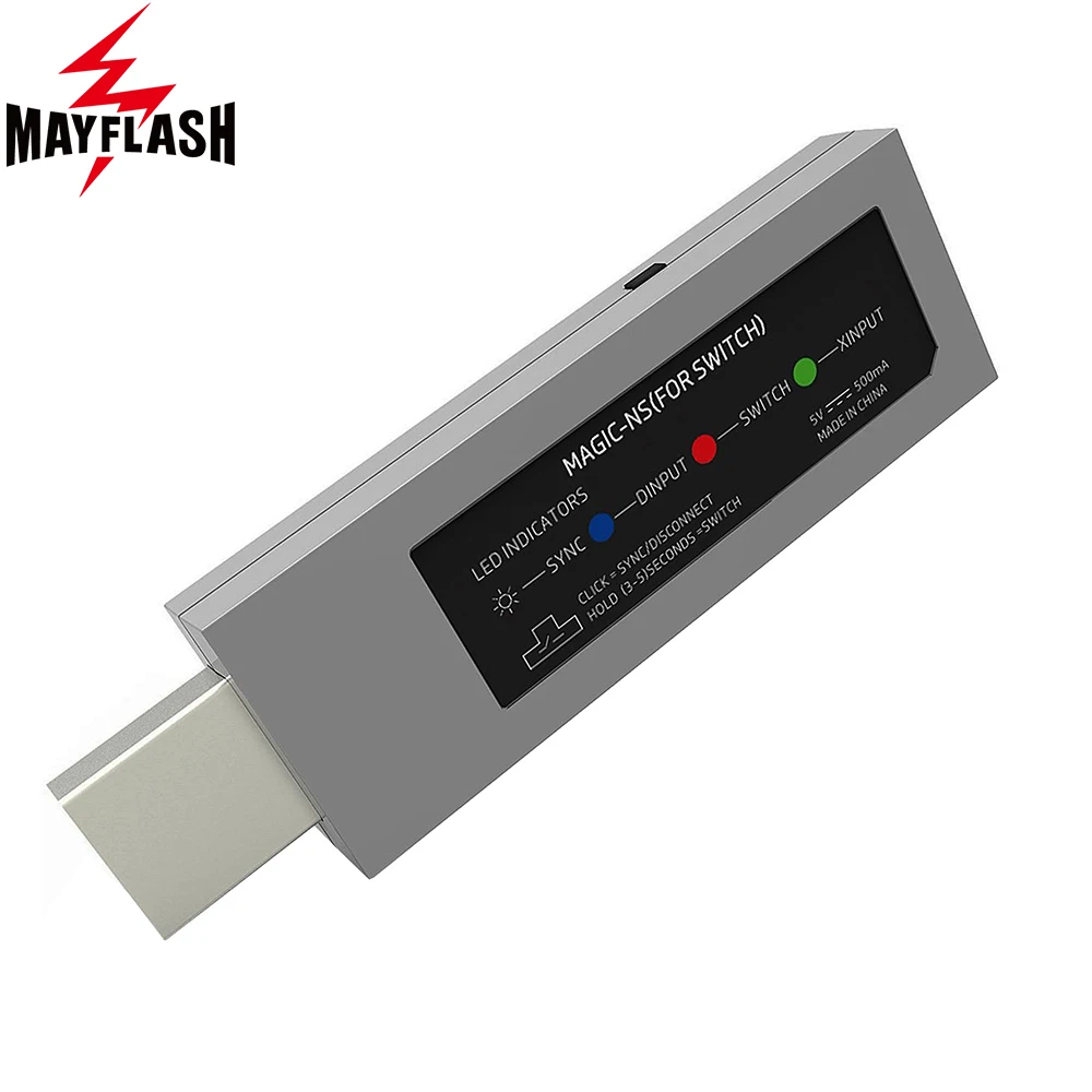 Беспроводной контроллер Mayflash Magic NS для PS4/PS3/Xbox One S/360 переходник Nintendo Switch PC/NEOGEO MINI|ns|