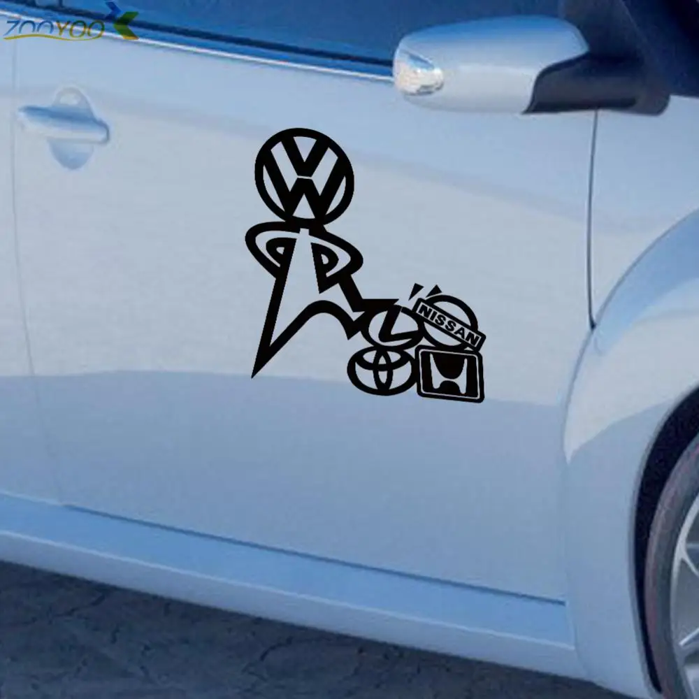

creative funny car stickers decorations 402. diy removable vinyl decals wall art adesivo de paredes posters 3.5